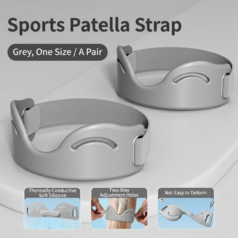 𦵠LIMITED-TIME 50% OFF! š„ Patella Brace ā Silicone, Shock-Absorbing, Breathable, Dual-Buckle š